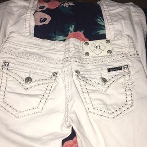 Size 26 White Skinny Jeans
